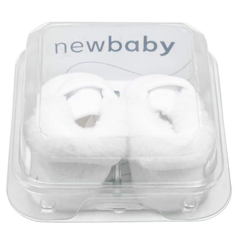 Kojenecké zimní semiškové capáčky ke křtu New Baby 0-3 m kluk - Image 5