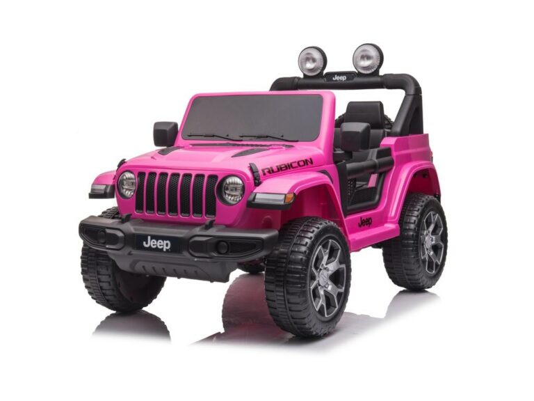 Dětské elektrické autíčko Baby Mix Jeep Wrangler Rubicon růžové